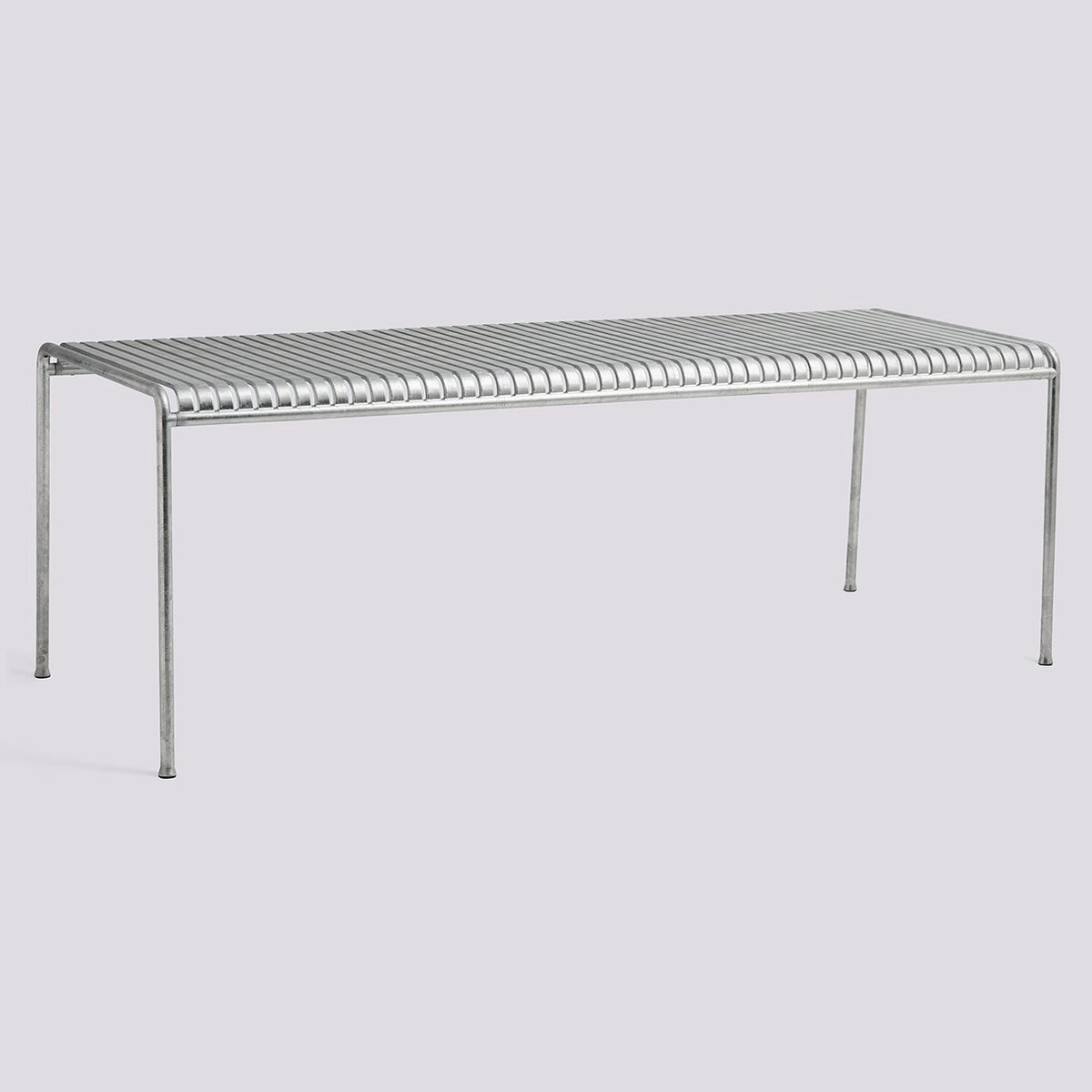 Table rectangulaire Palissade L 220 de Ronan et Erwan Bouroullec - Hay-Galvanisé à chaud-The Woods Gallery
