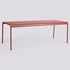 Table rectangulaire Palissade L 220 de Ronan et Erwan Bouroullec - Hay-Rouge fer-The Woods Gallery