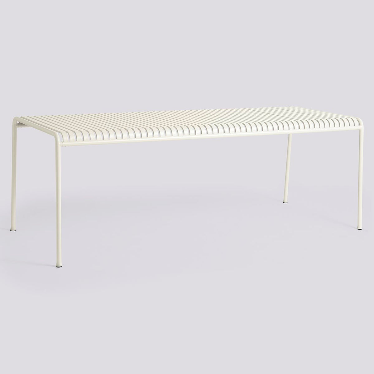 Table rectangulaire Palissade L 220 de Ronan et Erwan Bouroullec - Hay-Blanc crème-The Woods Gallery