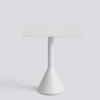 Table conique Palissade carrée Ø 65 - Hay-Gris ciel-The Woods Gallery