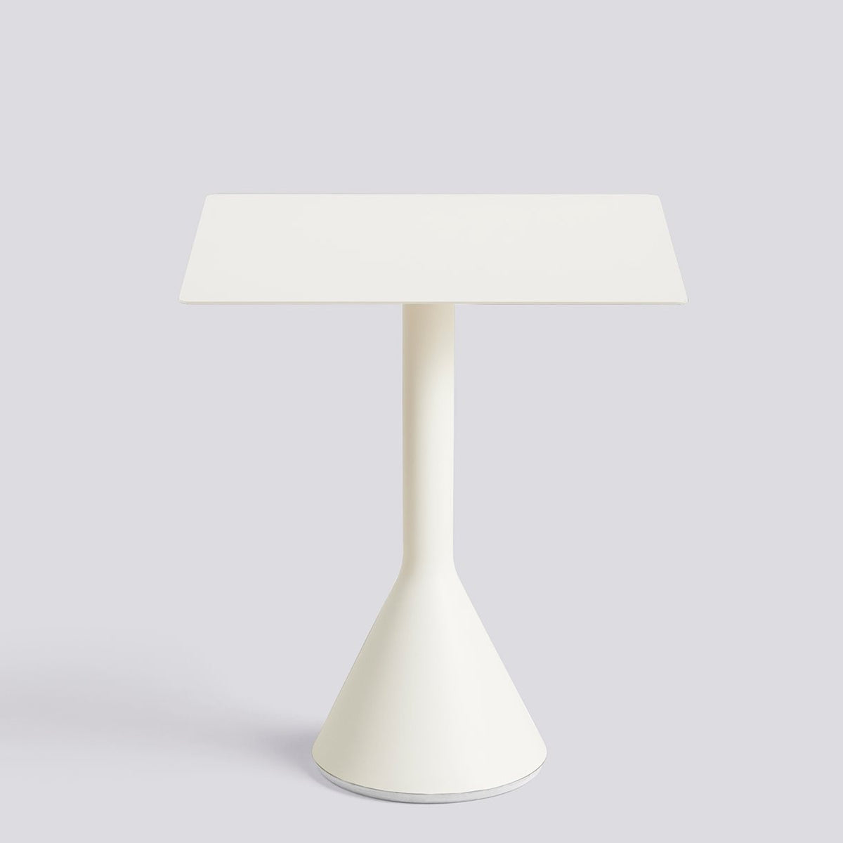 Table conique Palissade carrée Ø 65 - Hay-Blanc crème-The Woods Gallery