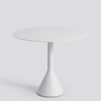 Table conique Palissade ronde Ø 90 cm - Hay-Gris ciel-The Woods Gallery