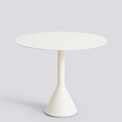 Table conique Palissade ronde Ø 90 cm - Hay-Blanc crème-The Woods Gallery