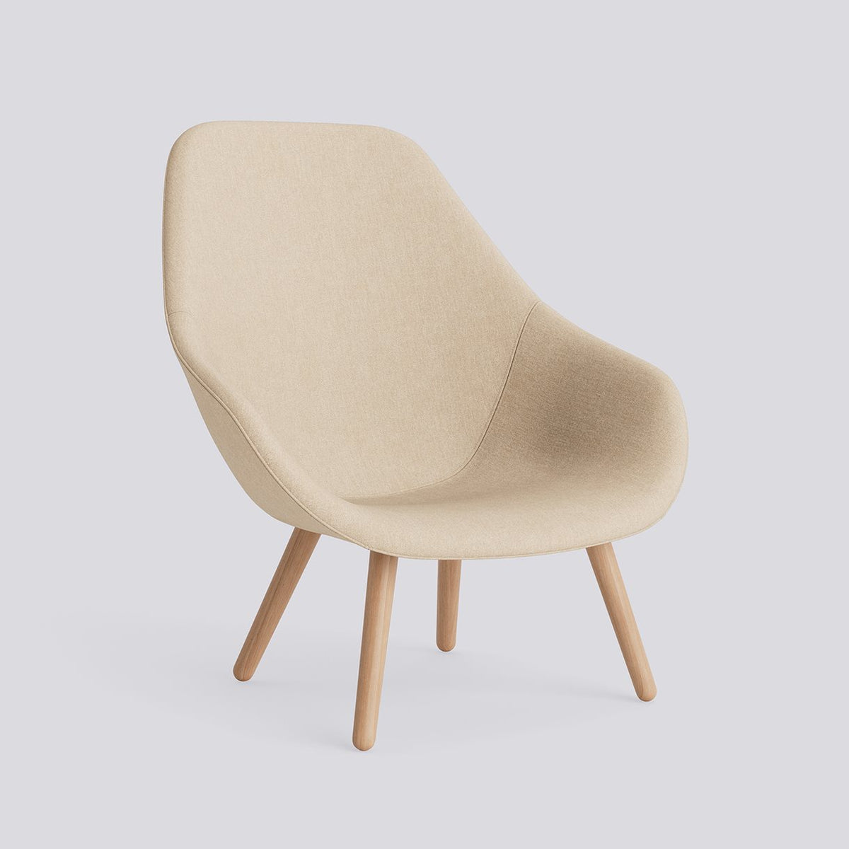 Fauteuil lounge About A Lounge AAL 92 de Hee Welling - Hay