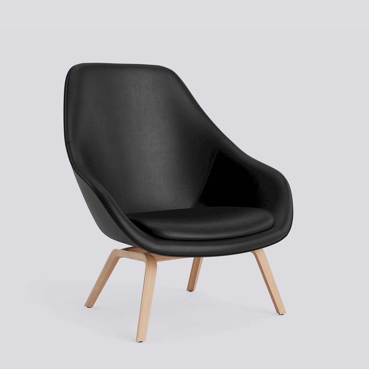Fauteuil lounge About A Lounge AAL 93 de Hee Welling - Hay