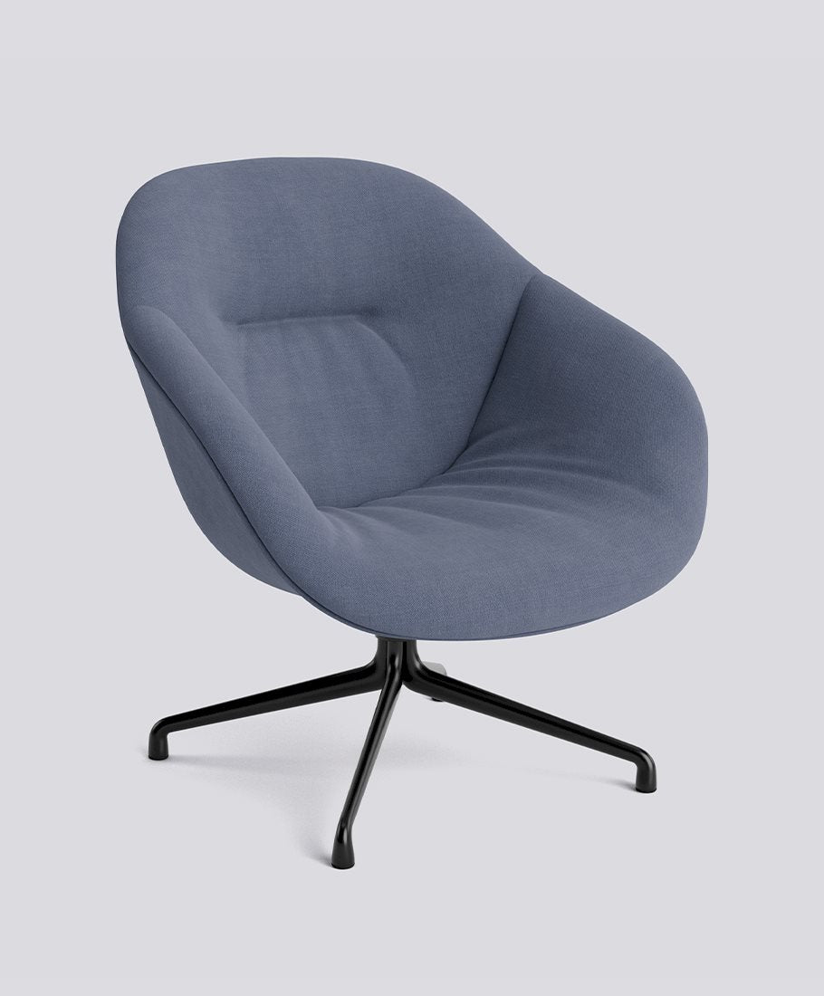 Fauteuil lounge About A Lounge AAL 81 Soft de Hee Welling - Hay