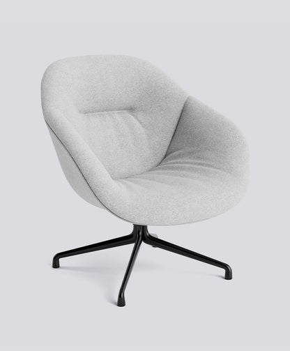 Fauteuil lounge About A Lounge AAL 81 Soft de Hee Welling - Hay