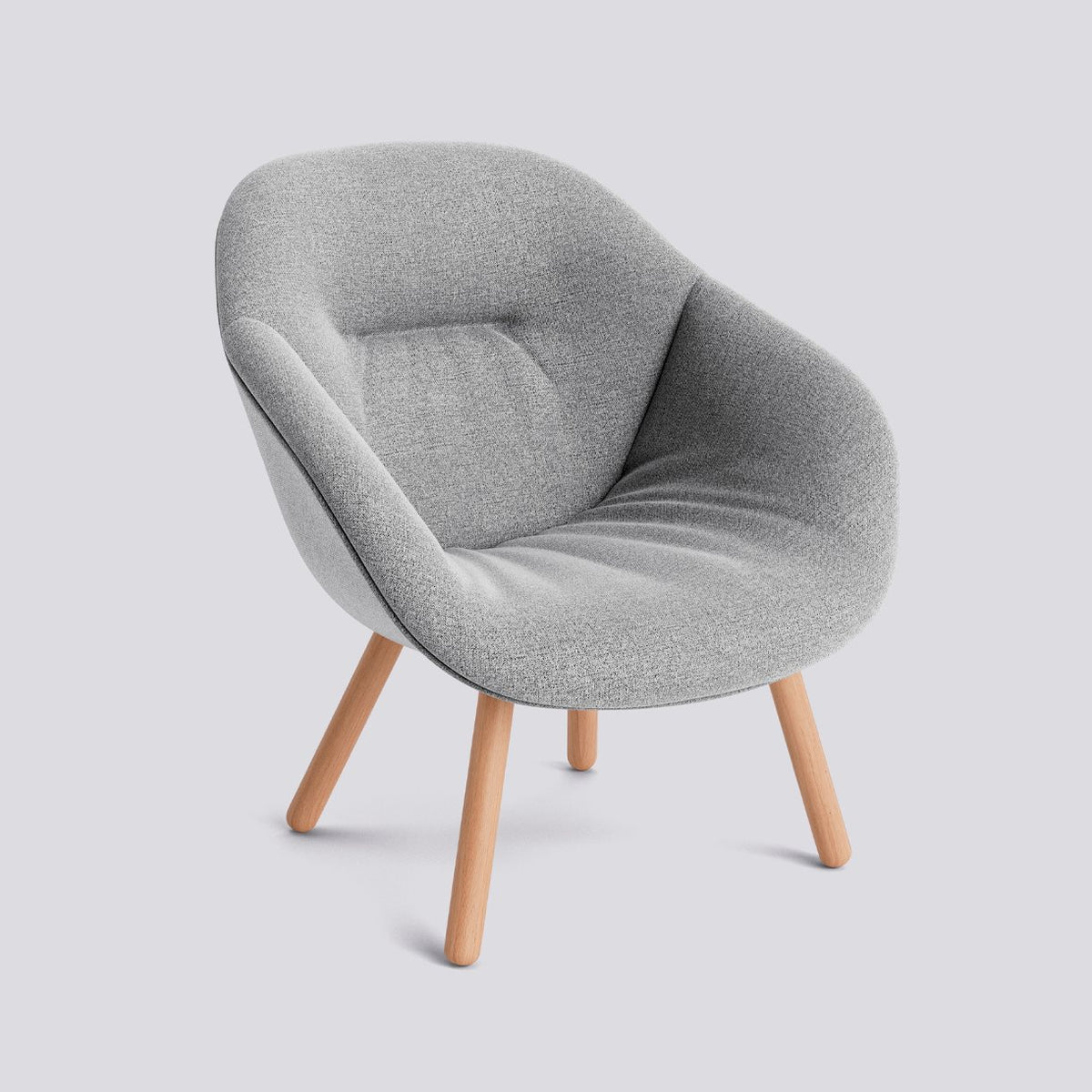 Fauteuil lounge About A Lounge AAL 82 Soft de Hee Welling - Hay