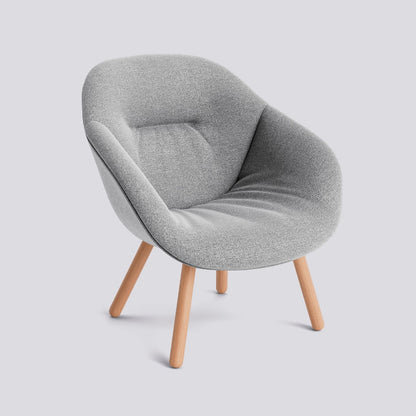 Fauteuil lounge About A Lounge AAL 82 Soft de Hee Welling - Hay