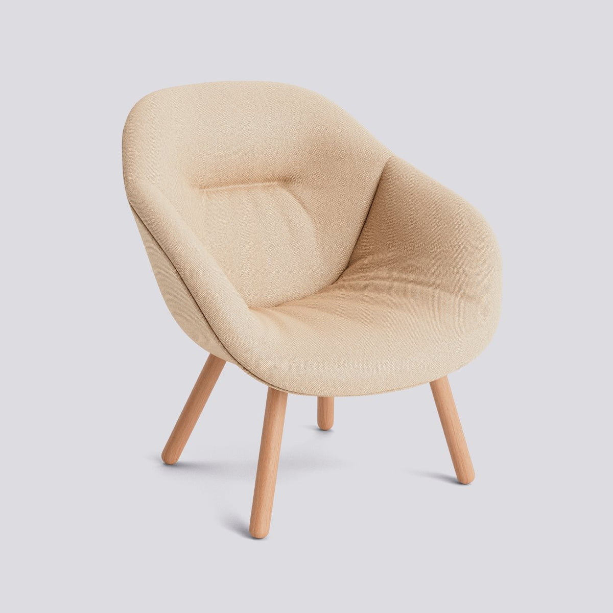 Fauteuil lounge About A Lounge AAL 82 Soft de Hee Welling - Hay