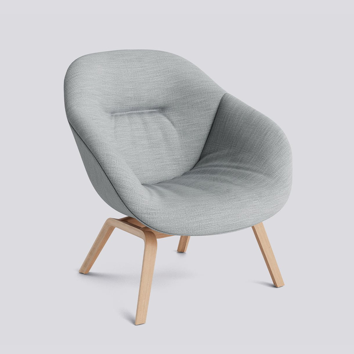 Fauteuil lounge About A Lounge AAL 83 Soft de Hee Welling - Hay