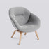 Fauteuil lounge About A Lounge AAL 83 Soft de Hee Welling - Hay