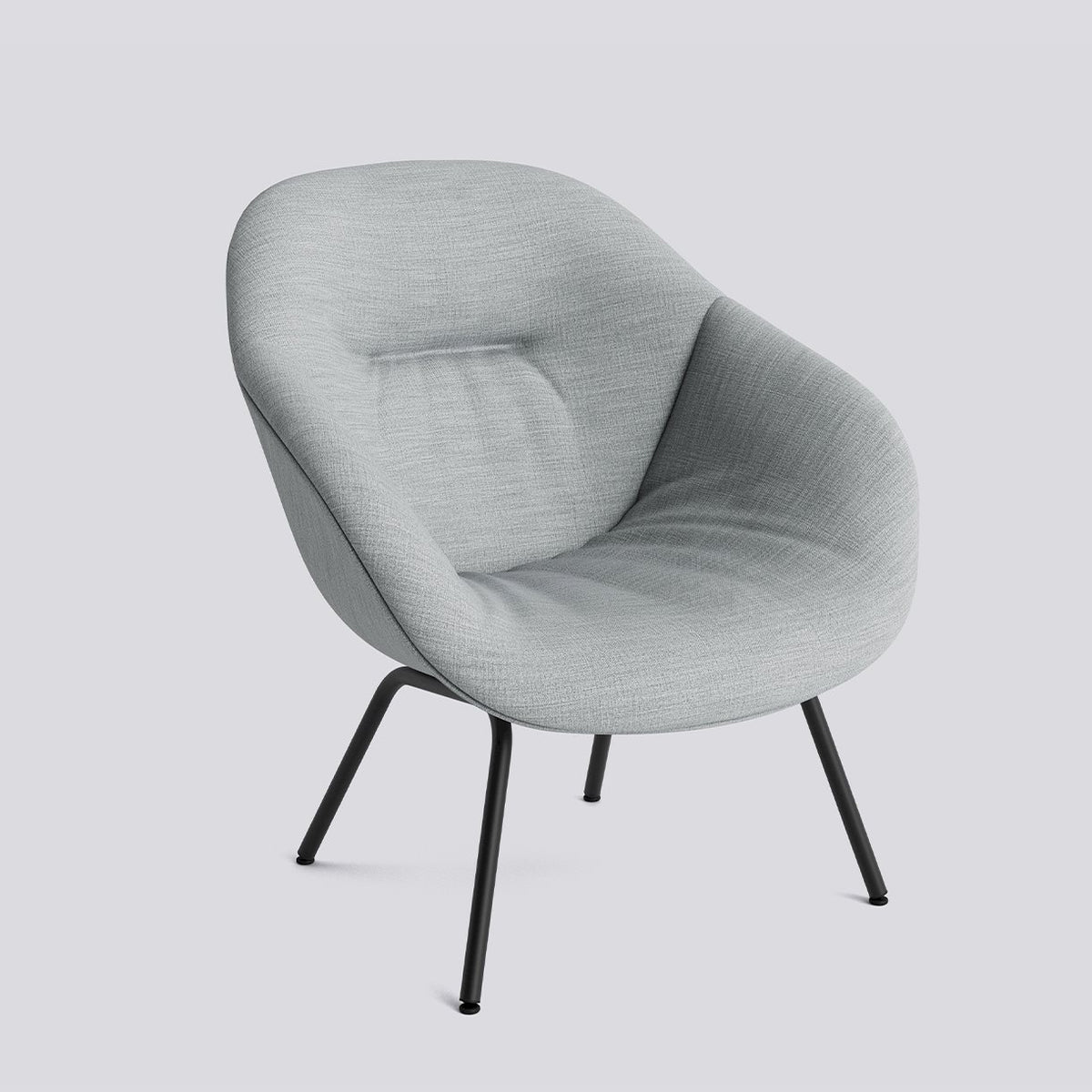 Fauteuil lounge About A Lounge AAL 87 Soft de Hee Welling - Hay
