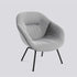 Fauteuil lounge About A Lounge AAL 87 Soft de Hee Welling - Hay