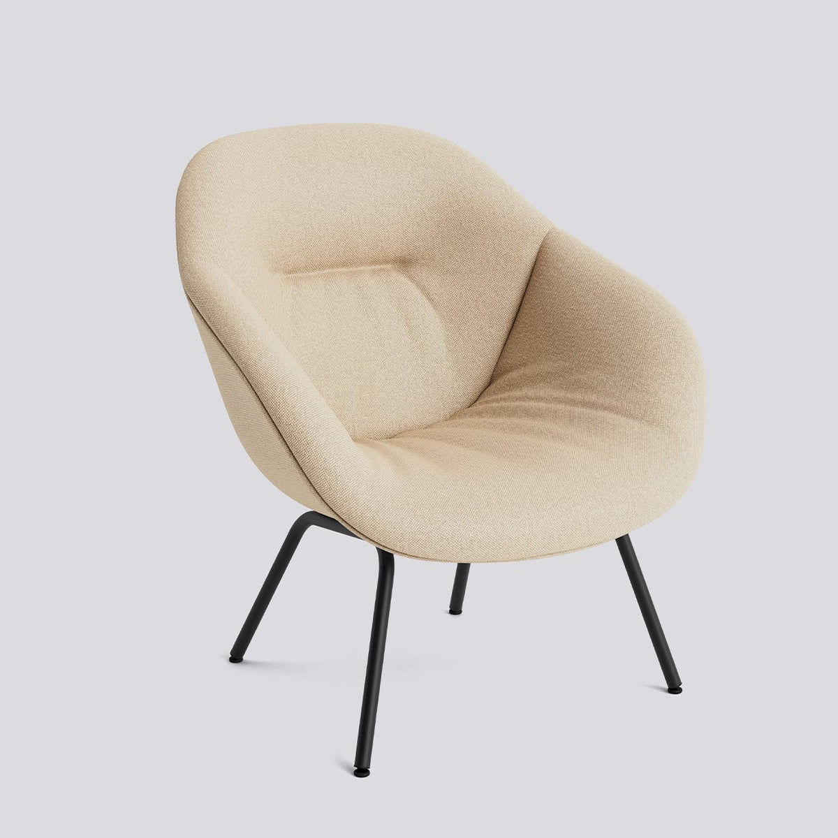 Fauteuil lounge About A Lounge AAL 87 Soft de Hee Welling - Hay