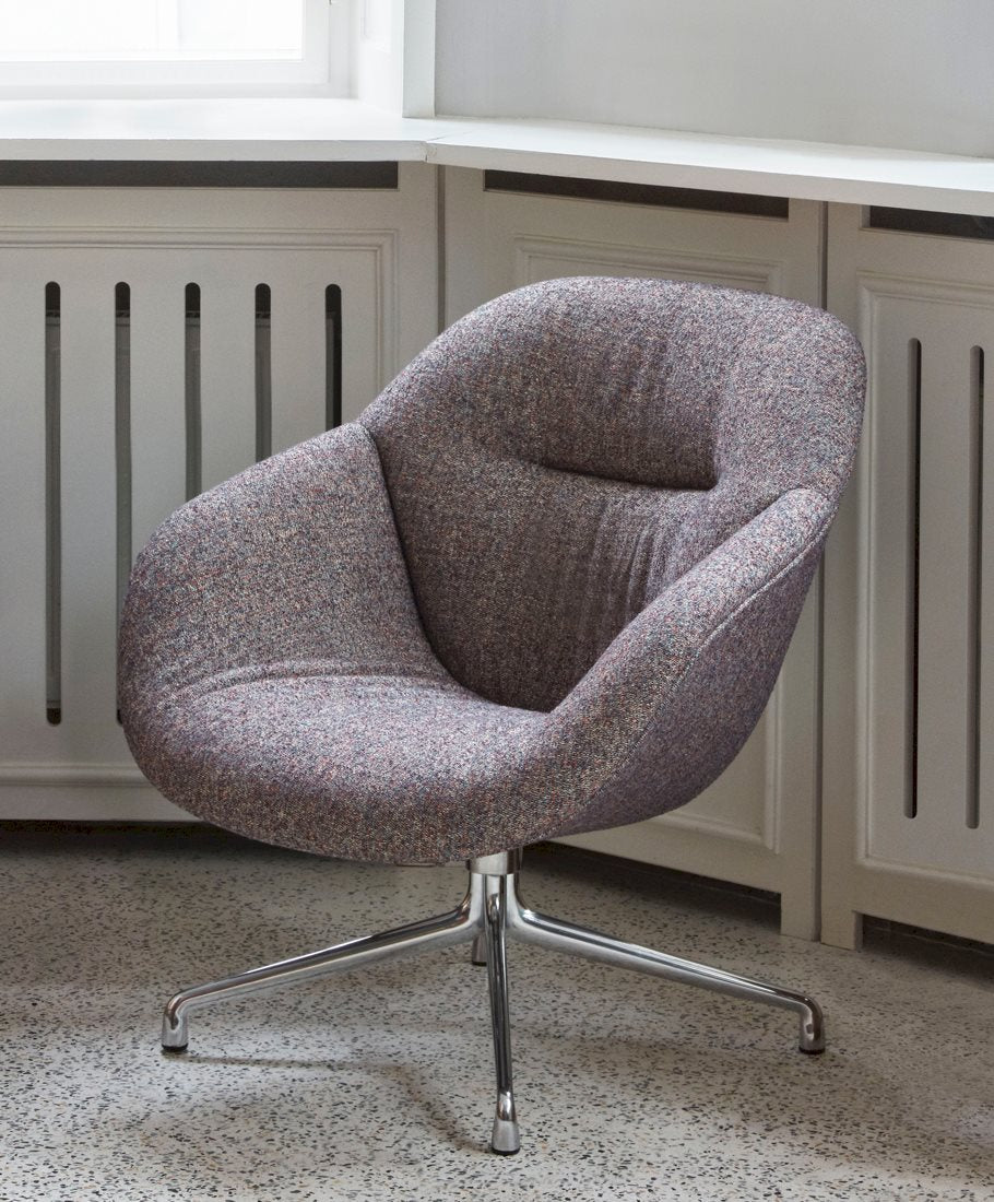 Fauteuil lounge About A Lounge AAL 81 Soft de Hee Welling - Hay