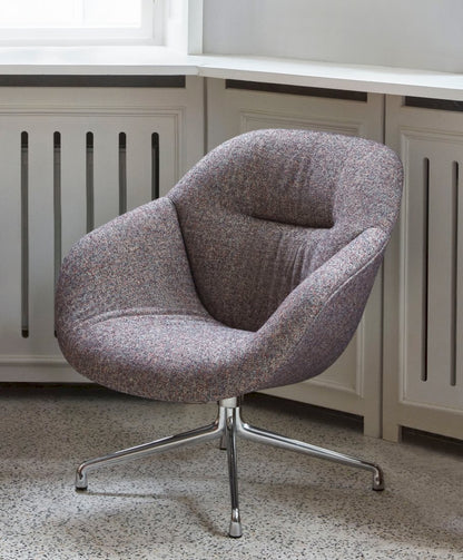 Fauteuil lounge About A Lounge AAL 81 Soft de Hee Welling - Hay