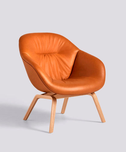 Fauteuil lounge About A Lounge AAL 83 Soft de Hee Welling - Hay