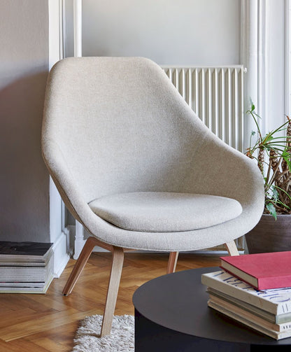 Fauteuil lounge About A Lounge AAL 93 de Hee Welling - Hay