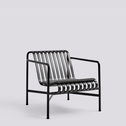 Galette pour fauteuil lounge haut et bas Palissade - Hay-Anthracite-The Woods Gallery