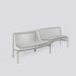 Galettes pour banc Palissade Park Dining in/out, lot de 2 - Hay-Gris ciel-The Woods Gallery