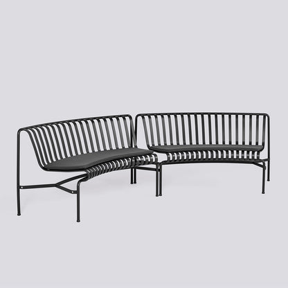 Galettes pour banc Palissade Park Dining in/in, lot de 2 - Hay-Anthracite-The Woods Gallery