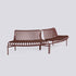 Galettes pour banc Palissade Park Dining out/out, lot de 2 - Hay-Rouge fer-The Woods Gallery