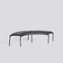 Galettes pour banc Palissade Park, lot de 2 - Hay-Anthracite-The Woods Gallery
