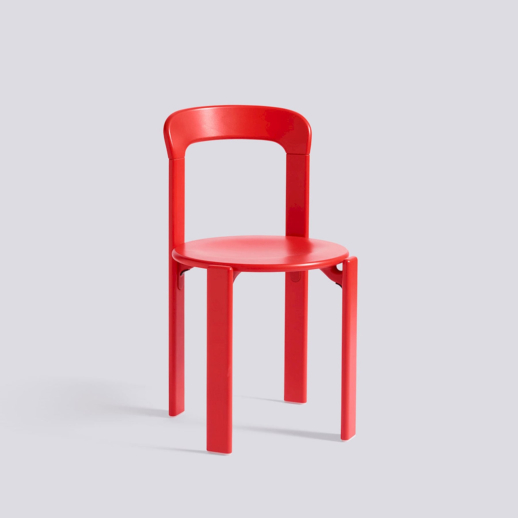 Chaise Rey par Bruno Rey - Hay-Rouge écarlate-The Woods Gallery