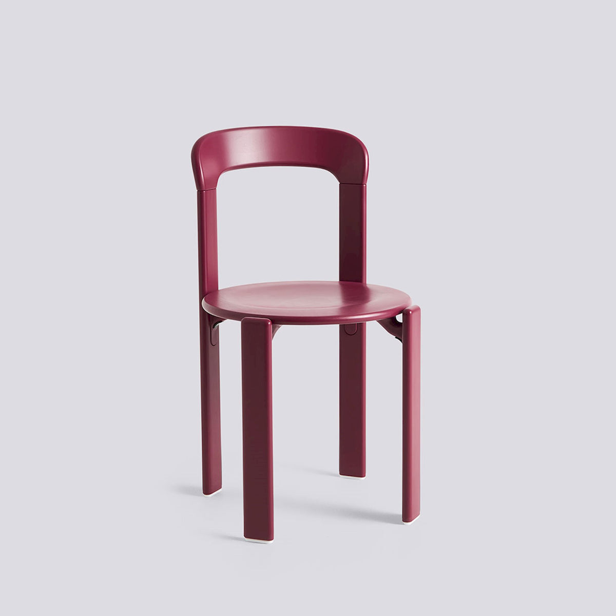 Chaise Rey par Bruno Rey - Hay-Rouge raisin-The Woods Gallery