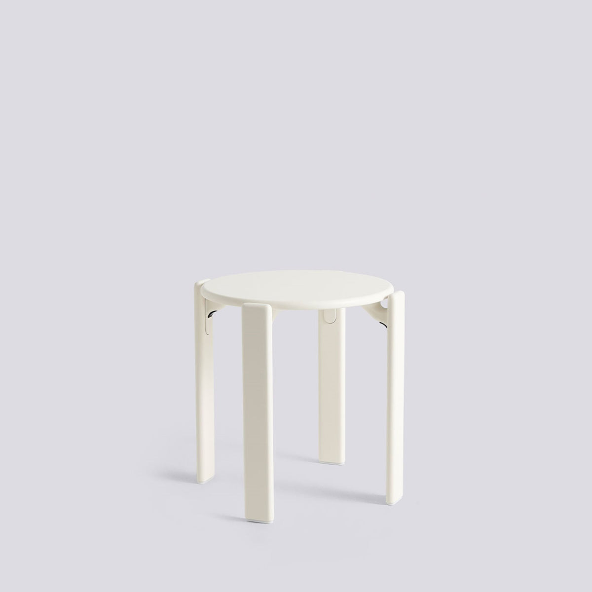 Tabouret Rey par Bruno Rey - Hay-Blanc crème-The Woods Gallery
