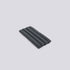 Coussin Soft Quilted pour chaise et fauteuil Palissade - Hay-Anthracite-The Woods Gallery