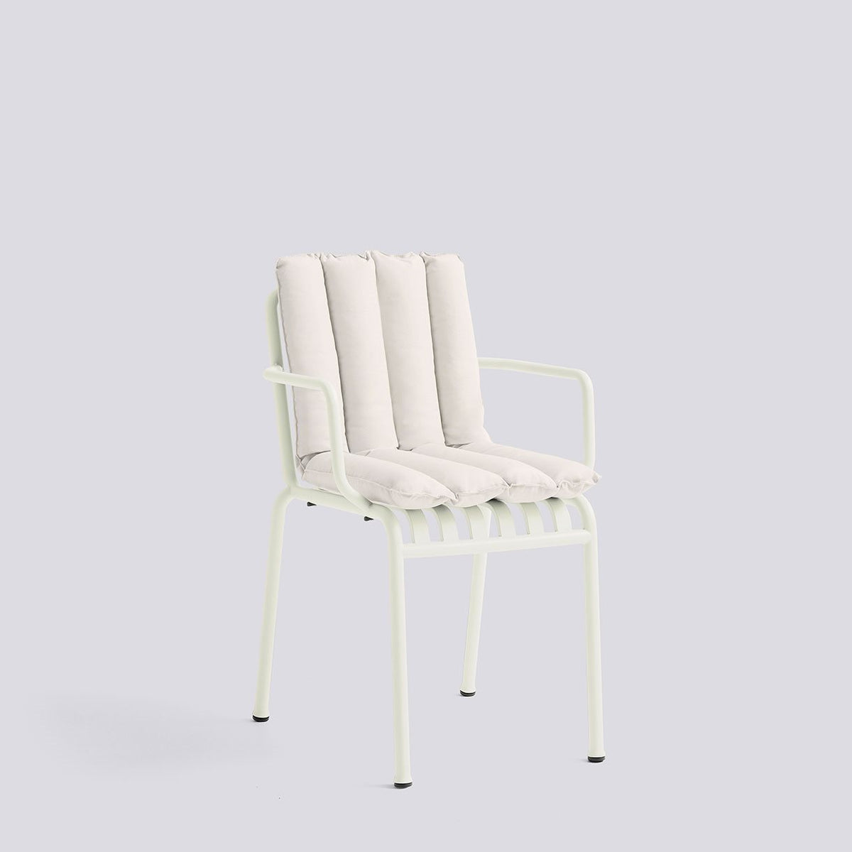 Coussin Soft Quilted pour chaise et fauteuil Palissade - Hay-Blanc crème-The Woods Gallery