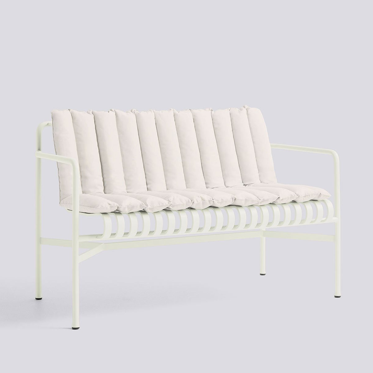 Coussin Soft Quilted pour banc de table Palissade - Hay-Blanc crème-The Woods Gallery