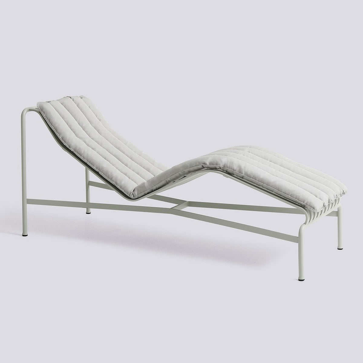 Coussin Soft Quilted pour chaise longue Palissade - Hay-Gris ciel-The Woods Gallery