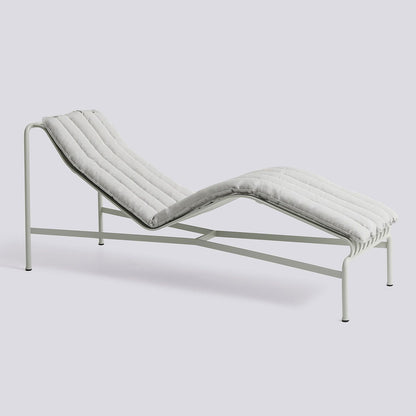 Coussin Soft Quilted pour chaise longue Palissade - Hay-Gris ciel-The Woods Gallery