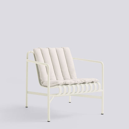 Coussin Soft Quilted pour fauteuil lounge bas Palissade - Hay-Blanc crème-The Woods Gallery