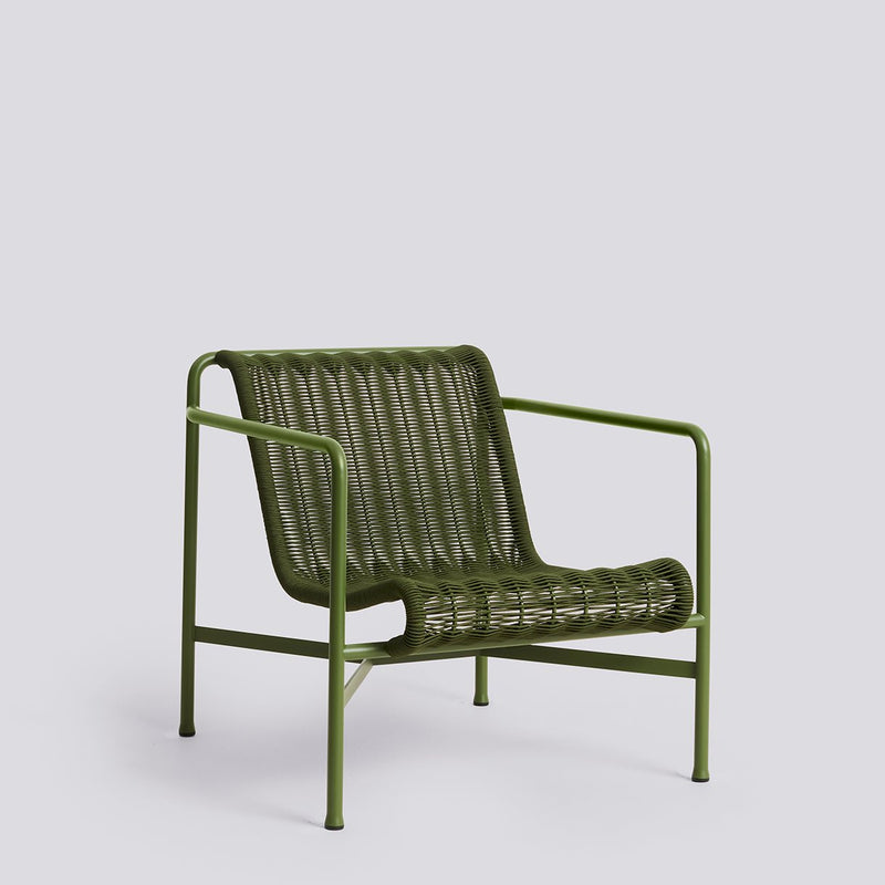 Fauteuil lounge bas Palissade Cord de Ronan et Erwan Bouroullec - Hay-Olive-The Woods Gallery