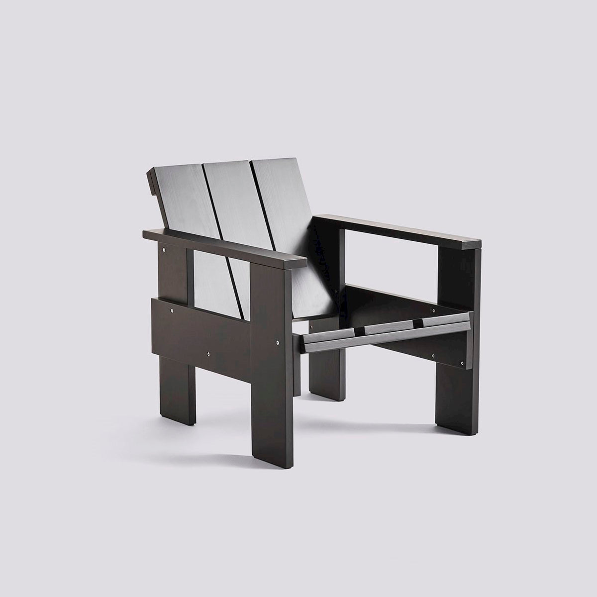 Fauteuil lounge Crate de Gerrit Rietveld - Hay