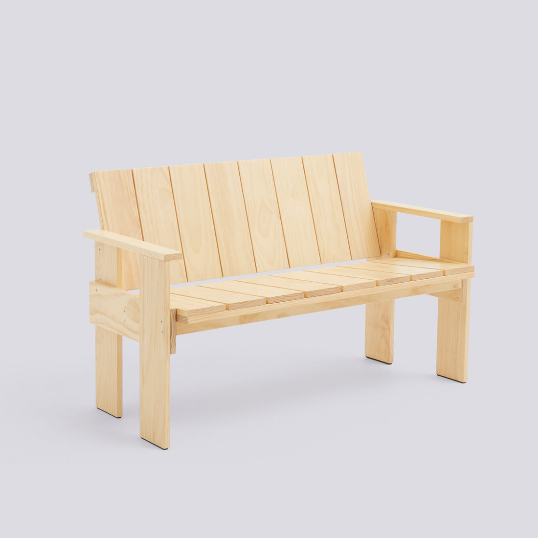 Banc Crate de Gerrit Rietveld - Hay