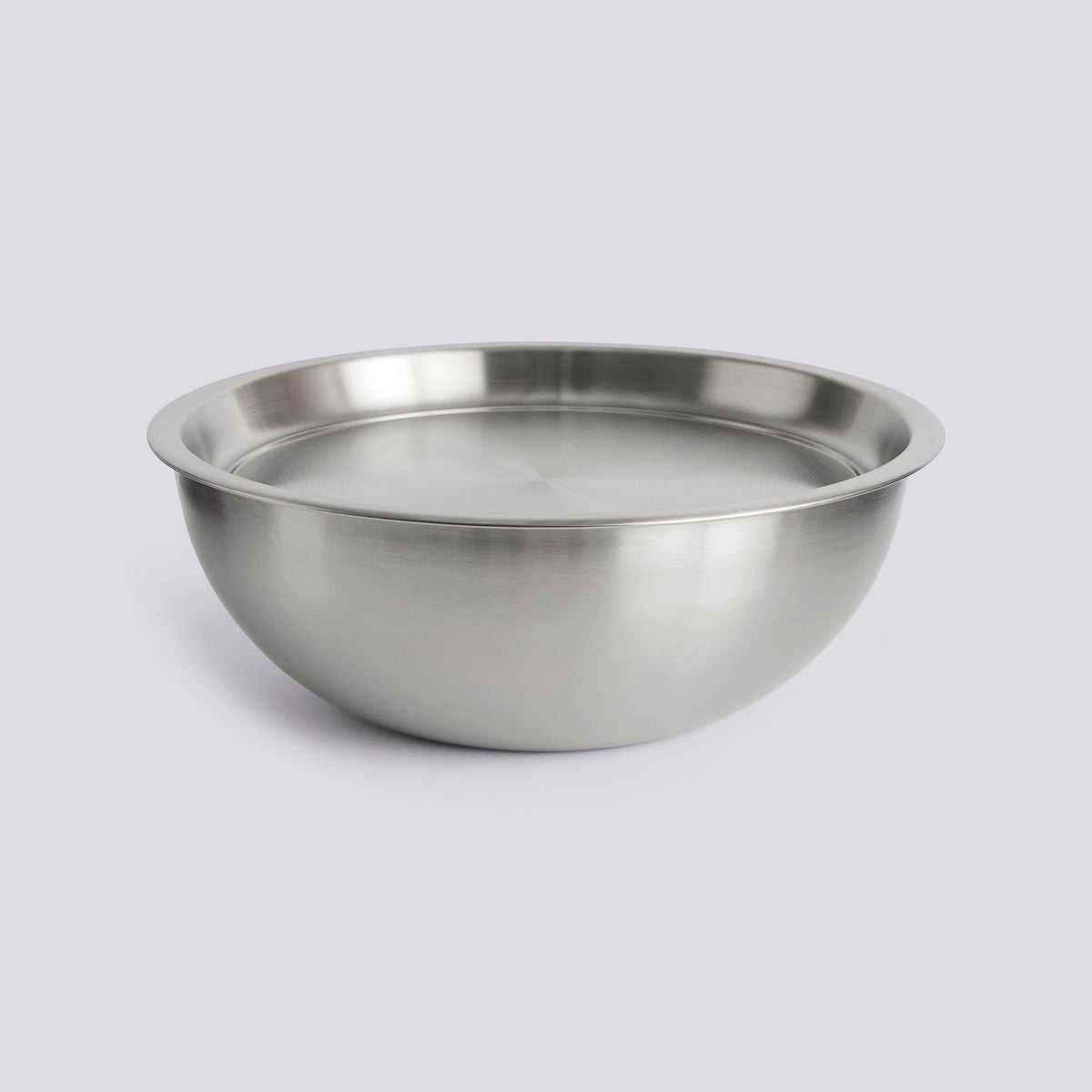 Bol en acier avec couvercle Outdoor Market de Jasper Morrison - Hay