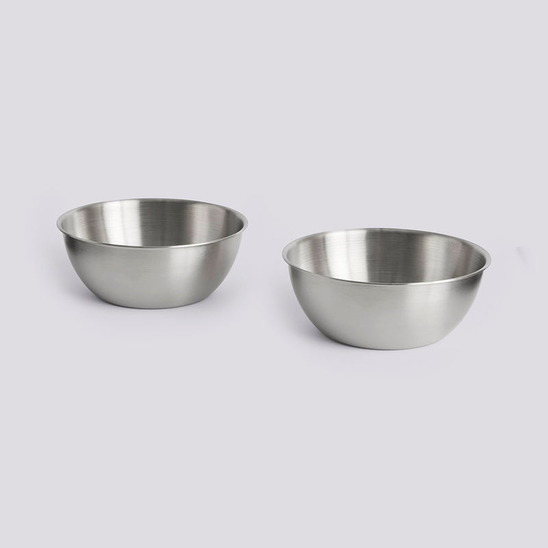 Bol en acier (lot de 2) Outdoor Market de Jasper Morrison - Hay