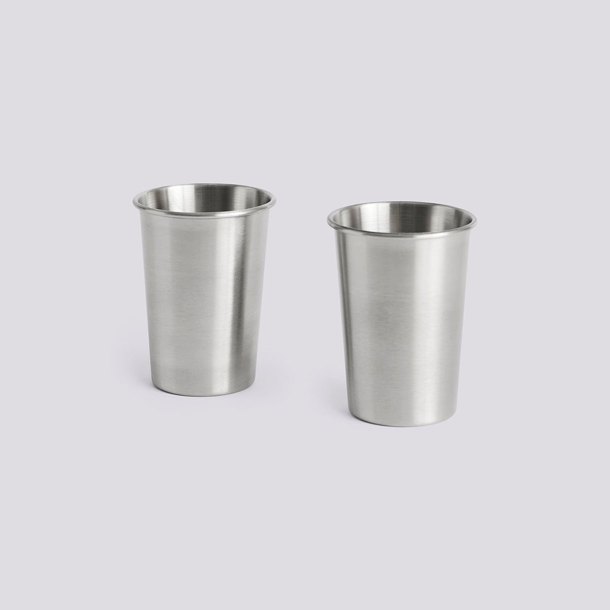 Gobelet en acier (lot de 2) Outdoor Market de Jasper Morrison - Hay