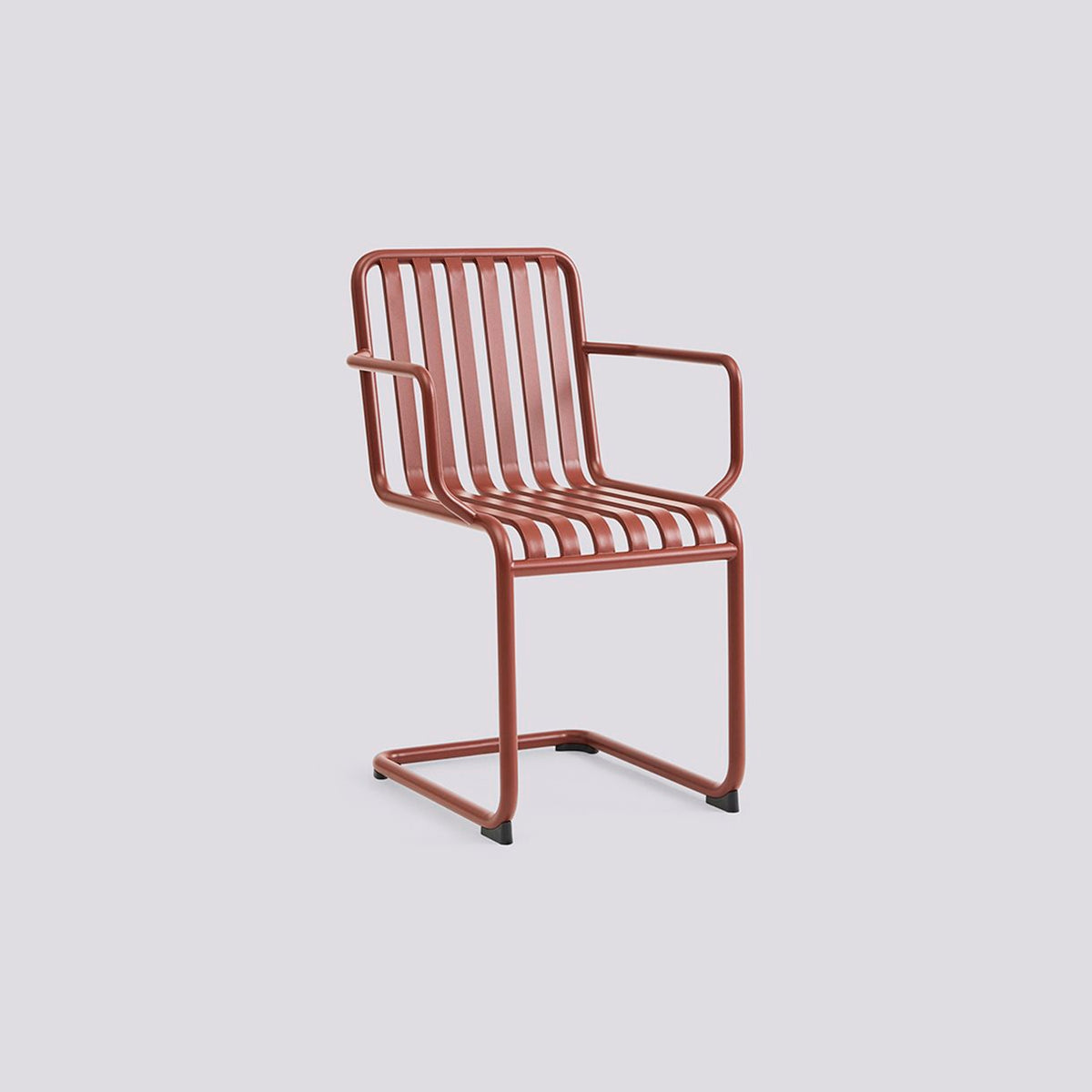 Fauteuil Palissade Cantilever de Ronan et Erwan Bouroullec - Hay-Rouge fer-The Woods Gallery