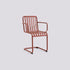Fauteuil Palissade Cantilever de Ronan et Erwan Bouroullec - Hay-Rouge fer-The Woods Gallery