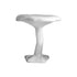 Table Amanita blanche de Marcantonio - Seletti-table champignon blanche, pied évasé et chapeau bombé-Seletti