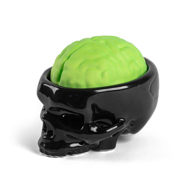 Porte-savon Brain Wash noir de Propaganda - Seletti-vue 1-The Woods Gallery