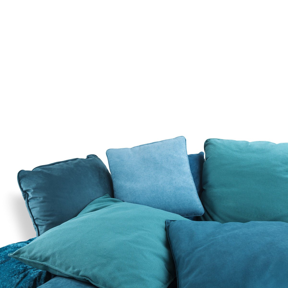 Canapé Comfy Sofa Turquoise de Marcantonio - Seletti-vue 9-The Woods Gallery