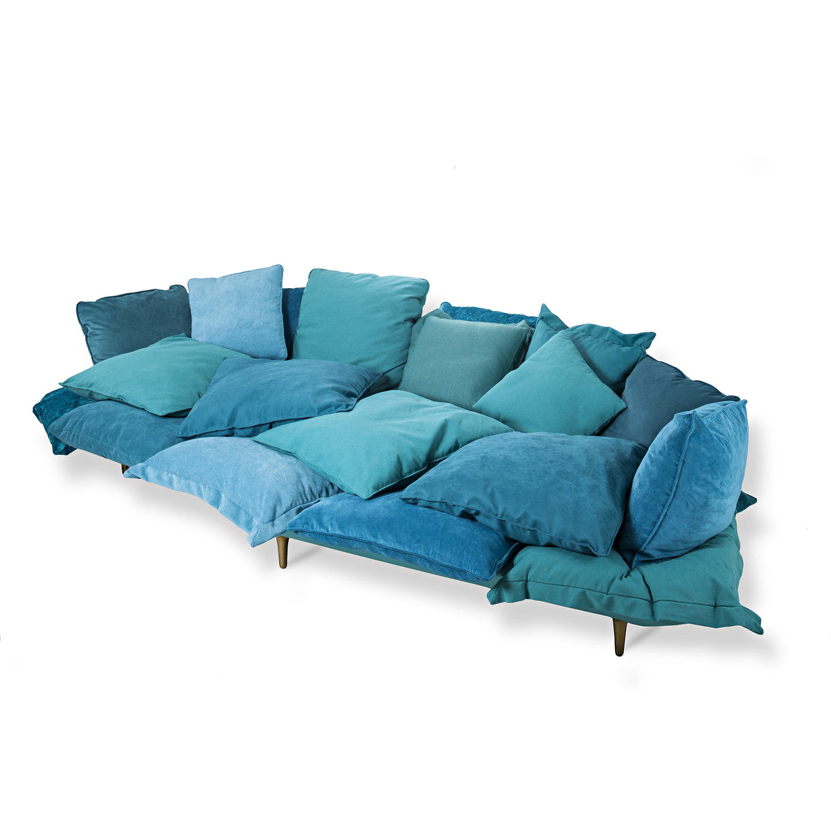 Canapé Comfy Sofa Turquoise de Marcantonio - Seletti-vue 7-The Woods Gallery