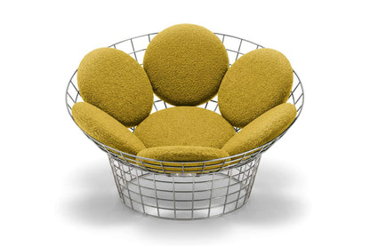 Fauteuil Peacock Chair de Verner Panton - Cassina-fauteuil vu de face-The Woods Gallery